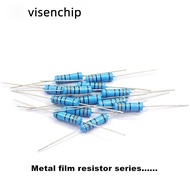 20pcs Metal film resistor 1% 2W 3W 5W 120R 150R 180R 200R 220R 240R 270R Ohm