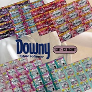 (BORONG) DOWNY SACHET CONCENTRATE FABRIC PERFUME COLLECTION 12SACHET