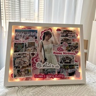 TRI Teacher Appreciation Photo Frame, Anniversary Gift, Handmade October 20th Gift for Teachers size