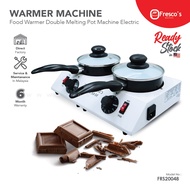 Fresco Food Warmer Double Melting Pot Machine Electric Chocolate Warmer Melting Pot Chocolate Meltin