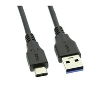 (NEW) DELL USB-C TO USB-A 3.0 CABLE BLACK (3FT) (5K55E13501)