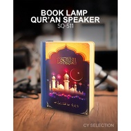 Hot selling New Quran Book-Type Audio Lamp Decorative Light Quran Speaker quran speaker SQ511/quran 