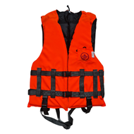 เสื้อชูชีพ LV-03 สีส้ม-ดำ Maple Safety Size L