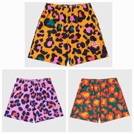ERIC EMANUEL EE SHORTS MESH LEOPARD PRINT CASUAL SPORTS BASKETBALL PANTS