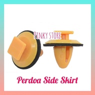 (1pc) Perdoa Myvi Axia Alza Viva Bezza Side Skirt Fender Clip