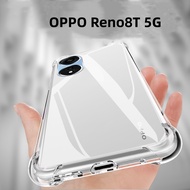 พร้​อมส่งจากไทย เคสใสกันกระแทก คลุมกล้อง Case For​ Oppo Reno8T 5G / Reno8 T 5G / Reno 8T 5G