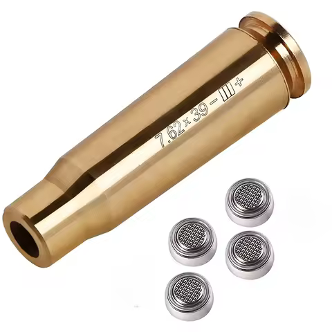 Red Laser Bore sighter Boresight CAL 7.62x3.9cm/0.3x1.5inch Cartridge