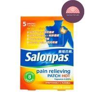 Salonpas Pain Relieve Patch Hot 5s