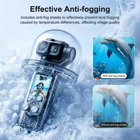 For DJI OSMO Pocket 4P Waterproof Housing Cover Underwater Protector Dive Case For DJI Pocket 4P Div