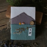 One with nature. notebook handmadenotebook diaryhandmade 筆記本