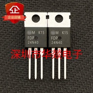 5PCS/LOT FDP24N40 Inventory TO-220 MOS Field Effect Management Test Good Delivery Quality Assurance