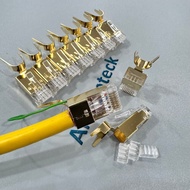 CAT8 SFTP Twisted Cable 23AWG speed 40G 2000MHz Supports PoE, ACT-8SFTP- BULK305YL odd meter