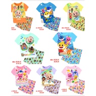 Local Seller Cuddle Me 2-5 Year Old Kids Pyjamas Set / Kids Outing Set / Chinese New Year Clothing