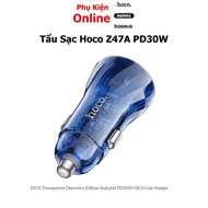 Hoco Z47A super fast car charger PD30W QC3.0 - Durable 2-port car charger - PK Online