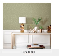 wallpaper dinding murah ruang tamu motif polos minimalis new dream
