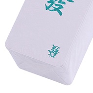 Mặt Trăng Okey Trung Quốc mahjong xanh dương và trắng sứ Mạt chược nhà di động mahjong gạch