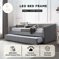 LUXE: LEO Single | Super Single | Pull Out Bed Frame | Single Trundle Bed | Super Single Day bed | K