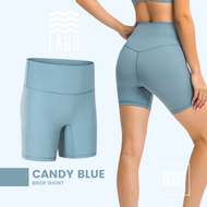 [LAGO Biker Short] - สี Candy Blue กางเกงออกกำลังกาย กางเกงกีฬา ขาสั้น