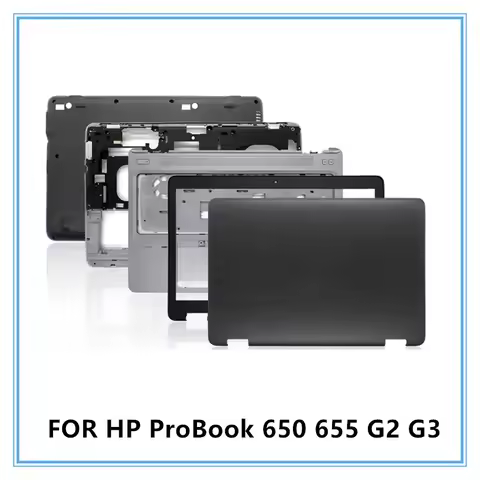 For HP ProBook 650 655 G2 G3 Laptop LCD Back Top Cover/Front Bezel/Palmrest/Bottom Cover/Hings