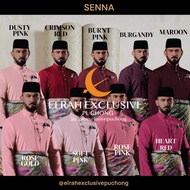 NEW DESIGN 2025 EDITION (FREE SAMPIN DAN 4 LAGI BARANG FREE) BAJU MELAYU ELRAH EXCLUSIVE SENNA SLIMF