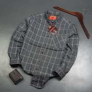 KEMEJA Brill EIGHTY EIGHT. Long Sleeve Flannel Shirt