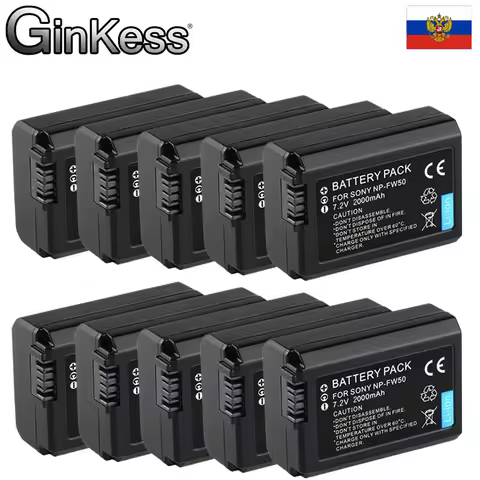 FOR SONY NP-FW50 NP FW50 Camera Battery For Sony Alpha a6500 a6300 a6000 a5000 a3000 NEX-3 a7R a7S N
