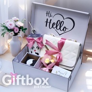 Hampers Gift Box for Girls Birthday Gift | Premium Birthday Gift for Girlfriend, White Women's Bag
