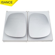 Left & Right Side Non-Heated Rearview Mirror Glass Lens Fit for Mazda CX-5 CX5 2015 2016 / CX-3 CX3 