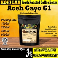 ACEH GAYO Grade 1 | KOFI LAB | HALAL Certified | Fresh Roasted Coffee Bean | Single Arabica | Medium