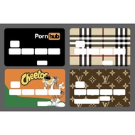 Atm bca debit card flash card Sticker (skin card)/Numbers Arising