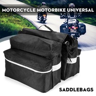 yepingdianzi Motorcycle Scooter ATV Waterproof Saddlebags Saddle Swingarm Side Bag Rear Bag