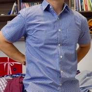 ApaceManson - short sleeve shirt with checkered front pocket COTTON 98% for Men Menswear COLOR 21 NE