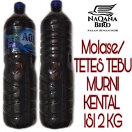 Molase Tetes Tebu Murni 2 kg untuk ternak dan ikan molases