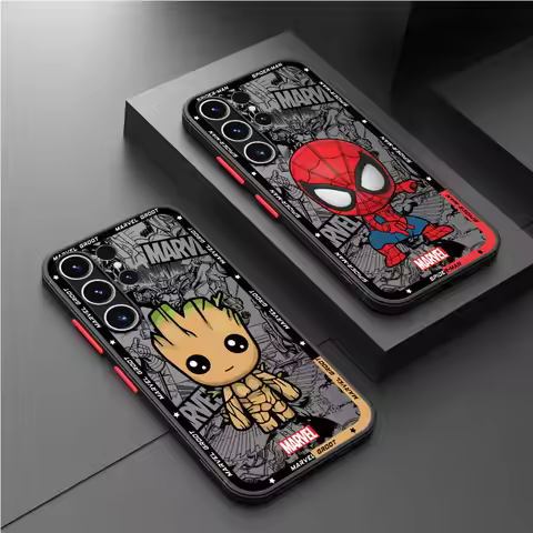 Phone Case for Samsung Galaxy S23 FE S22 S21 S10 Plus S20 FE S9 S24 Plus S23 Ultra Marvel Spiderman