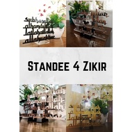 Standee 4 Zikir [ AllizarCraft ]