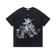 American original Off White 2025 Spring And Autumn New Meipound Off Brand Fashion Printed Short Slee