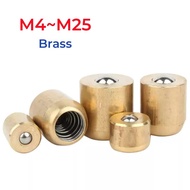 M4 M5 M6 M8 M10 M12 M14 M16 M25 Brass Press Fit Type Oil Cup Ball Push Button Hit Miss Spring Nozzle