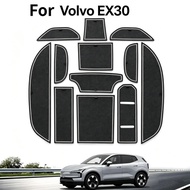 Volvo EX30 2025 Car Gate Slot Mat Cup Holder Non-Slip Mat Interior Anti-Scratch Protective Pads
