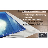 Swimming Pool Grating (Black n White) (1 SQFT) 8 Pieces / sample available