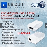 U-POE-AT Ubiquiti UniFi 802.3at PoE+ Injector 30W For U6-LR and U6-PRO UBNT