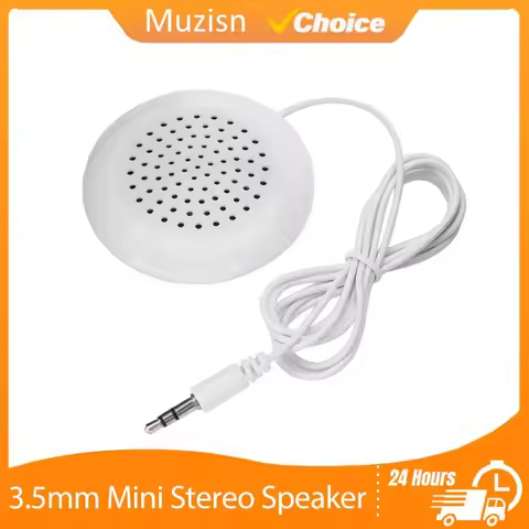 2025 3.5mm Mini Stereo Speaker DIY Pillow Speaker For MP3 MP4 CD Music Player Mobile Phone Tablet PC