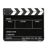 Acrylic Clapperboard Acrylic 30x25cm Clapperboard Director Movie Clappers Film and Television Photog