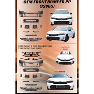 HONDA CIVIC FE 2022 CONVERT TO 2025 FACELIFT BUMPER FULLSET BODYKIT CIVIC FE BUMPER