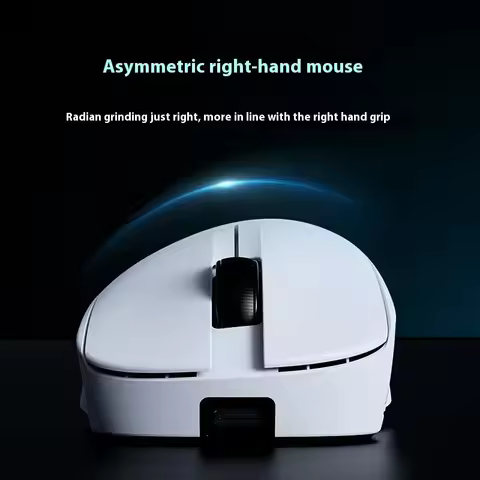 AJAZZ AJ179 V2 MAX Wireless Three Mode Right Hand Mouse PAW3311 12000DPI Macro Definition Low Latenc