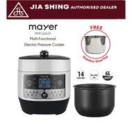 Mayer 6L Pressure Cooker MMPC6062A  (Free Extra Stainless Steel Pot )
