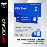 Western Digital WD Blue SN5000 M.2 2280 NVMe PCIe Gen 3 / 4 Gaming SSD 2TB [100% Sandisk Malaysia]