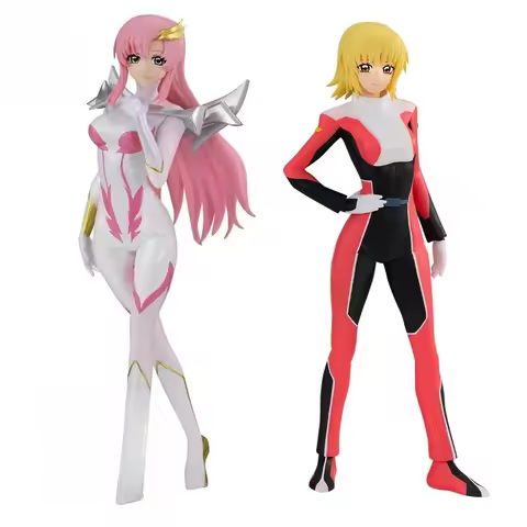 Mobile Suit Gundam SEED Lacus Clyne Trendy Figurine Set Collectible Display