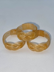 แหวนหางช้าง แหวนพิรอดหางช้างสีขาว รับประกันหางแท้100%