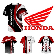 2023 New car logo Honda 3D printed T-shirt Casual fashion cool blazer for men and women