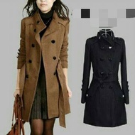 korean blazer women / korean coat / deandra blazer - Chocolate Homepage SJ0189